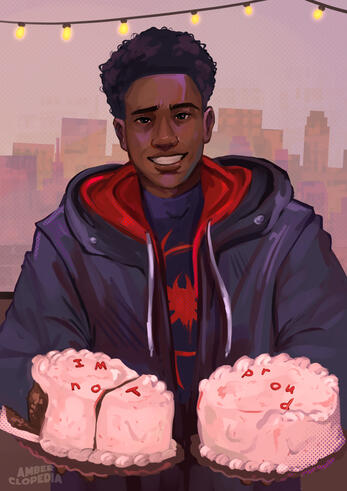 Miles Morales, Amberclopedia, Digital, 2023