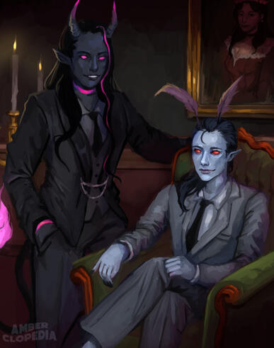 Tenebra Boyfriends, Amberclopedia, Digital, 2023